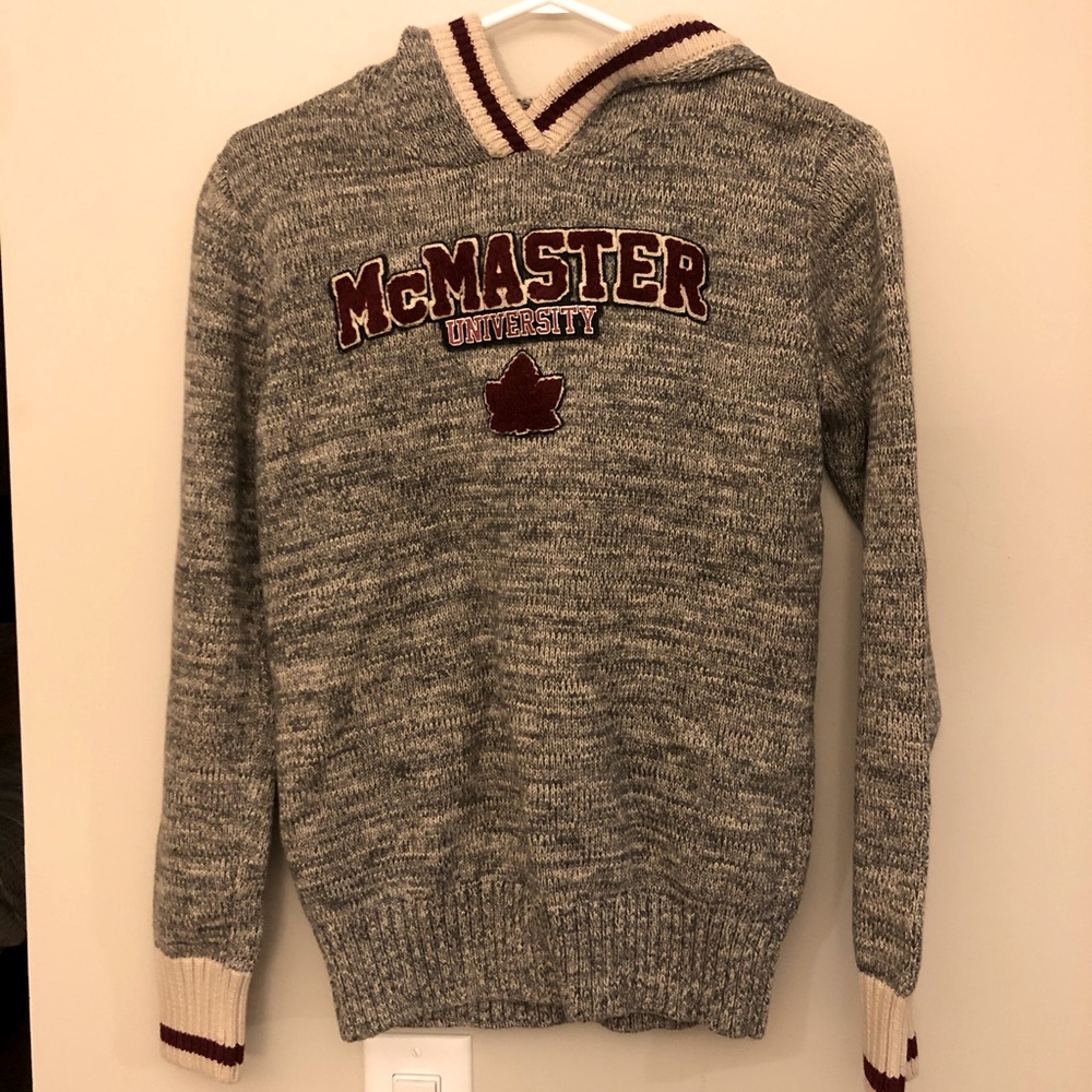 McMaster University Hooded College Sweatshirt